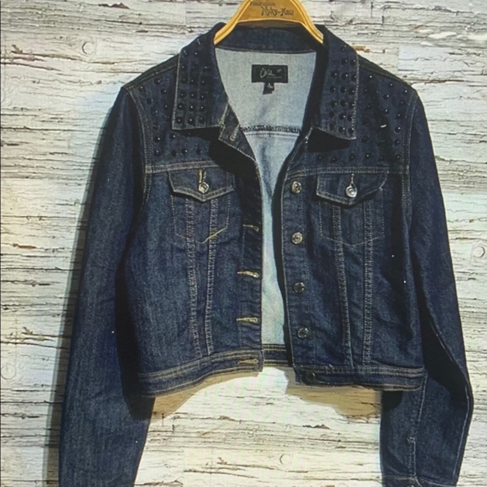 Studded Denim Jacket